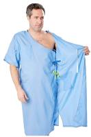 All-Size Patient Gown – Plain Design, Machine Washable, Unisex, Polyester-Cotton Manufacturers, Suppliers in Tamil Nadu