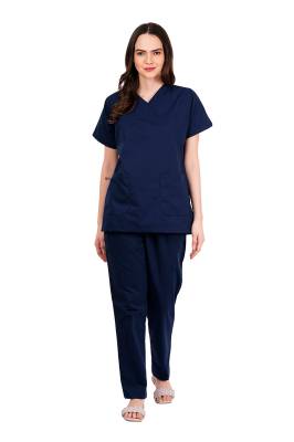 Baby Pink Female Scrub Suit Y-Neck Manufacturers, Suppliers in Tamil Nadu