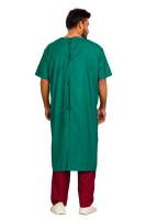 Back Tie Medical Gown – Large, Pink and Green, Half Sleeves, Handwashable Manufacturers, Suppliers in Tamil Nadu