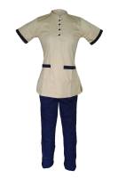 Beige Color Housekeeping Uniform Manufacturers, Suppliers in Tamil Nadu