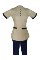 Beige Color Housekeeping Uniform Manufacturers, Suppliers in Tamil Nadu