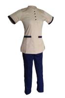 Beige Color Housekeeping Uniform Manufacturers, Suppliers in Tamil Nadu