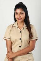 Beige Nurse Wear – Comfortable Polycotton, Short Sleeves, Fine Finish Manufacturers, Suppliers in Tamil Nadu