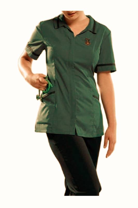 Blue and Green Nurse Top for Women – Pure Cotton, Collar Neck, Machine Wash (All Sizes) Manufacturers, Suppliers in Chandigarh