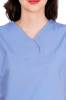 Female Scrub Suit Y-Neck And Color (Ceil Blue) Manufacturers, Suppliers in Tamil Nadu