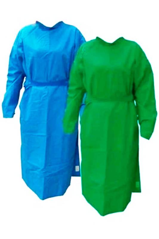 General Use Patient Gown – Red, Stitched, Half Sleeves Manufacturers, Suppliers in Vijayawada