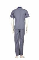 Large Gray Polyester Cotton Blend Hospital Uniform - Pant and Shirt Set, Half Sleeves Manufacturers, Suppliers in Tamil Nadu