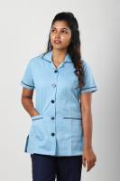 Light Blue Nurse Wear – Comfortable Polycotton, Short Sleeves, Fine Finishing Manufacturers, Suppliers in Tamil Nadu