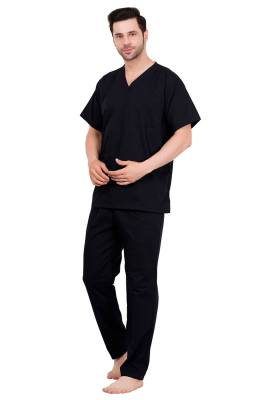 Male V-Neck Scrub Suit With Full Elastic And Narrow Fit Manufacturers, Suppliers in Tamil Nadu