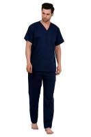 Male V-Neck Scrub Suit With Full Elastic Manufacturers, Suppliers in Tamil Nadu