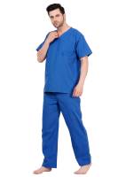 Male V-Neck Scrub Suit With Full Elastic Manufacturers, Suppliers in Tamil Nadu