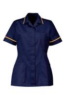 Navy Blue and Black Nurse Top for Unisex – Half Sleeves, Cotton-Polyester Fabric (S to XXL) Manufacturers, Suppliers in Tamil Nadu