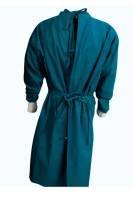 Non-Disposable Cotton Surgical Gown - Sea Green and Blue, Breathable with Adjustable Ties, Ergonomic Design for Unrestricted Movement, Protection Against Fluids and Contaminants Manufacturers, Suppliers in Tamil Nadu