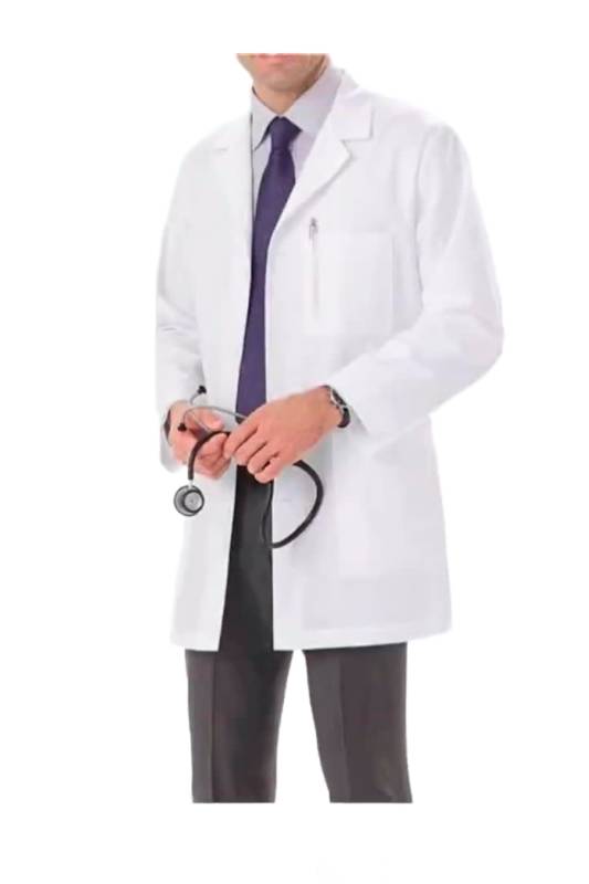 Professional White Doctor Coat – Unisex, Full Sleeves, Breathable Cotton Manufacturers, Suppliers in Patna