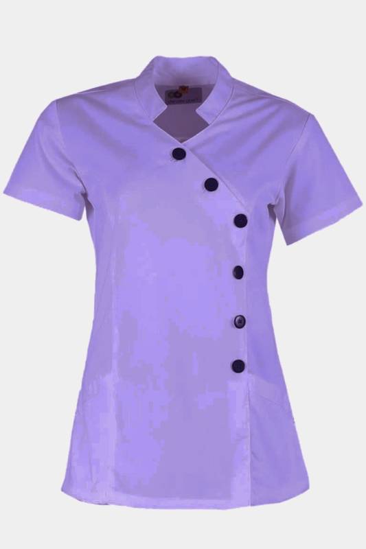 Pure Cotton Nurse Top for Women – White and Sky Blue, Half Sleeves (S to XXL) Manufacturers, Suppliers in Chandigarh