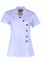 Pure Cotton Nurse Top for Women – White and Sky Blue, Half Sleeves (S to XXL) Manufacturers, Suppliers in Tamil Nadu