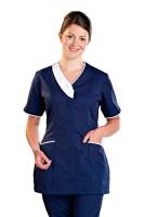 Unisex Nurse Wear – Plain Cotton Design, Collar Neck Manufacturers, Suppliers in Tamil Nadu