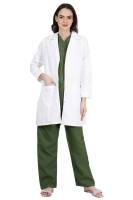 White Nurse Wear – Classic Fit, Full Set-In Sleeves, Custom Polycotton, Twill Coat Material Manufacturers, Suppliers in Tamil Nadu