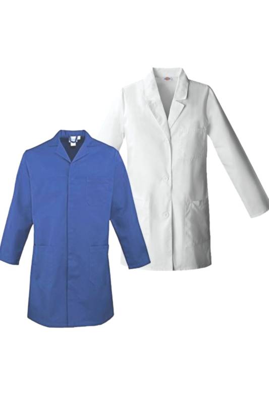 White and Blue Lab Coat – Full Sleeves, Cotton Fabric, Unisex Design, Size Large Manufacturers, Suppliers in Jamshedpur