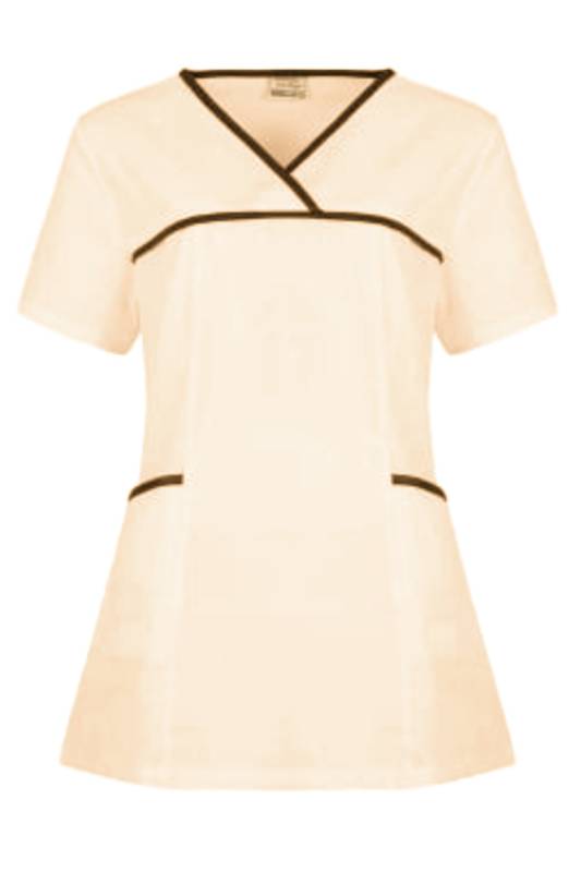 White and Yellow Nurse Top for Women – Pure Cotton, Stitched Manufacturers, Suppliers in Chandigarh